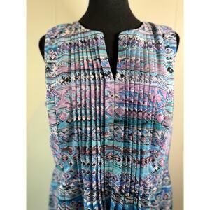 Rabbit Rabbit Rabbit Designs Women's Aztec Print Dress, Size 12